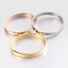 Elegant 304L Stainless Steel Bangles BJEW-F181-11-1