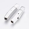 304 Stainless Steel Bayonet Clasps STAS-E427F-3P-2