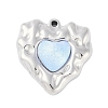 304 Stainless Steel Pendants STAS-L022-046P-03-1