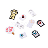 Mega Pet 20Pcs 10 Style Computerized Embroidery Cloth Self Adhesive Patches DIY-MP0001-06-8