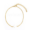 Brass Rolo Chain Link Bracelets RT0481-3-1