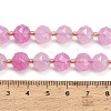 Dyed Imitation Jade Glass Beads Strands GL-Z001-02A-05-4