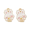 Animal Forest Theme Zinc Alloy Enamel Pendants FIND-Z065-01B-1