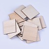 Wood Cabochons WOOD-WH0016-01B-2