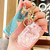 Acrylic Luminous Into Oil Canister Pendant Keychains LUMI-PW0004-018A-2