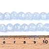 Baking Paint Glass Beads Strands DGLA-N015-8mm-06-4