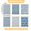 BENECREAT 6 Sheets 6 Styles Paper Ceramic Decals AJEW-BC0007-19A-2