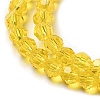 Transparent Glass Beads Strands LS-EGLA-A035-T4mm-D03-4