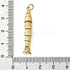 Brass Micro Pave Cubic Zirconia Pendants KK-R217-01G-05-3