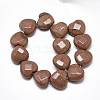 Synthetic Goldstone Beads Strands LS-G-S357-E01-18-2