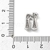 Brass Micro Pave Cubic Zirconia Pendants KK-A300-02P-N-3