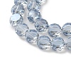 Electroplate Glass Beads Strands EGLA-C010-01A-PL03-3