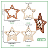 Wood Pendants LS-FIND-WH0162-09-2