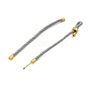 Braided Nylon Cord Bracelet Making MAK-A017-D03-37G-3
