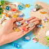  24Pcs 12 Styles Marine Series Transparent Resin Pendants RESI-TA0002-43-12