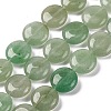 Natural Green Aventurine Beads Strands X1-G-C159-A04-01-1
