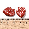Handmade Porcelain Beads PORC-K010-06F-3