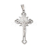 Non-Tarnish 304 Stainless Steel Big Pendants LS-STAS-D052-03P-1