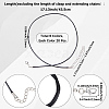 120Pcs 6 Colors Waxed Cotton Cord Necklace Making MAK-PA0001-02-2