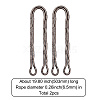 Zinc Alloy Curtain Hanging Decorations EL-TAC0001-09B-5