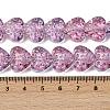Transparent Glass Beads Strands GLAA-H038-01D-3