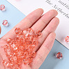Transparent Acrylic Beads TACR-S154-15B-52-5