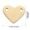 Ion Plating(IP) 304 Stainless Steel Stamping Blank Tag Pendants STAS-I311-17B-G-3