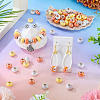 150Pcs Opaque Resin European Beads RESI-TA0004-61A-7