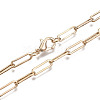 Brass Paperclip Chains MAK-S072-14C-G-1