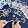 20Pcs Acrylic Floss Bobbin TOOL-OC0001-92E-3