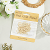 Brass Beads KK-BBC0021-17D-6