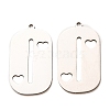201 Stainless Steel Pendants SA-CBA49C1-03P-1