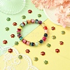 40Pcs 4 Styles Alloy Enamel Beads Caps ENAM-YW0003-97-6