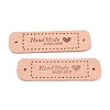 PU Leather Label Tags X-DIY-H131-A09-1