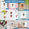 1 Set Cowboy PET Hollow Out Drawing Painting Stencils DIY-MA0005-58B-5