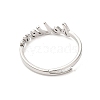 Non-Tarnish 304 Stainless Steel Word Adjustable Ring LS-RJEW-L107-026P-3