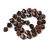 Natural Mahogany Obsidian Beads Strands G-U023-A12-01-3