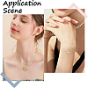 90Pcs 3 Colors Alloy Screw Clasps FIND-SC0012-06-5