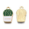 Alloy Enamel Pendants ENAM-N048-006C-1