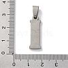 201 Stainless Steel Pendants STAS-Q342-53P-I-3