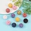 AB-Color Resin Rhinestone Beads RESI-S315-20x22-M-4