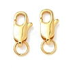 Brass Lobster Claw Clasps KK-H532-18G-1