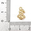 Christmas Alloy with Crystal Rhinestone Charms FIND-G102-02G-01-4