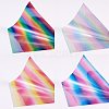 4Pcs Colorful Glitter Heat Transfer DIY-SZ0003-60-4