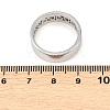 304 Stainless Steel Micro Pave Cubic Zirconia Finger Rings for Women RJEW-K315-02P-5