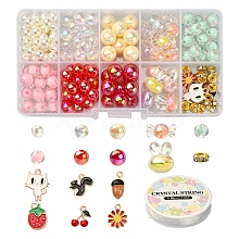 DIY Cute Stretch Bracelet Making Kit DIY-YW0005-77D