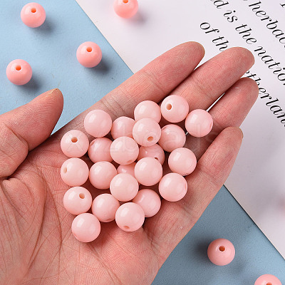 Opaque Acrylic Beads X-MACR-S370-C12mm-A12-1