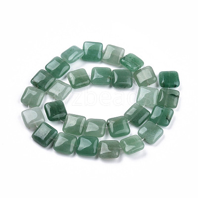 Natural Green Aventurine Beads Strands G-N326-140B-1