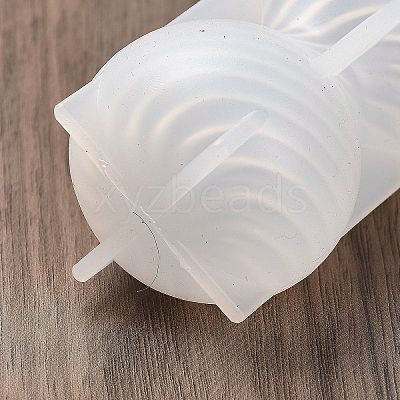 Round Ball Silicone Candle Holder Molds DIY-A053-11-1