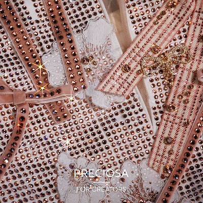 Preciosa® MAXIMA Crystal Round Stones Y-PRC-RBSS39-71350-1
